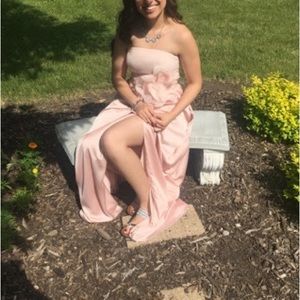 White by Vera Wang Pastel Pink Bridesmaid Dress (6)